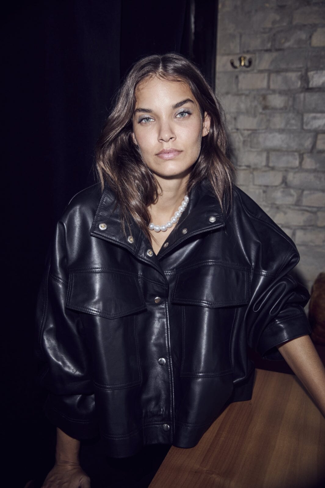 Co´couture - Phoebecc Leather Box Jacket 30260 - 96 Black