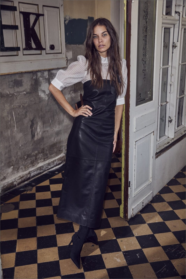 Co´couture - Phoebecc Leather Tube Dress 36403 - 96 Black