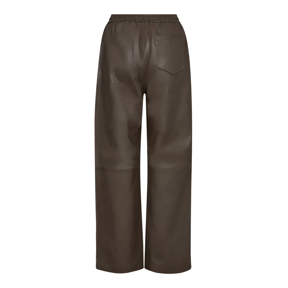 Forudbestilling - Co´couture - Phoebecc Pullon Leatherpant 31243 - 317 Elephant Bukser 