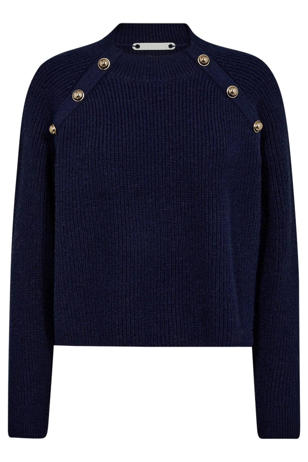 Co´couture - Rowcc Officer Rib Knit 32136 - 120 Navy