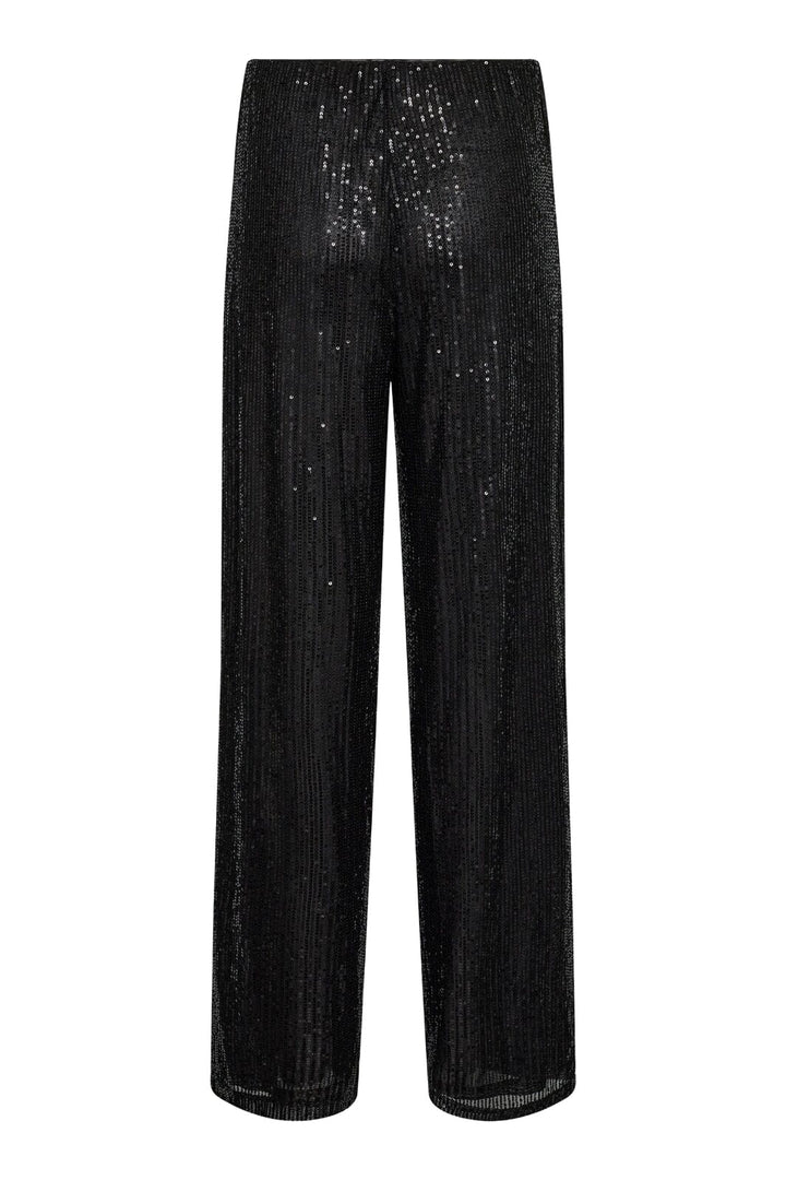 Co´couture - Sagecc Sequin Pant - 96 Black