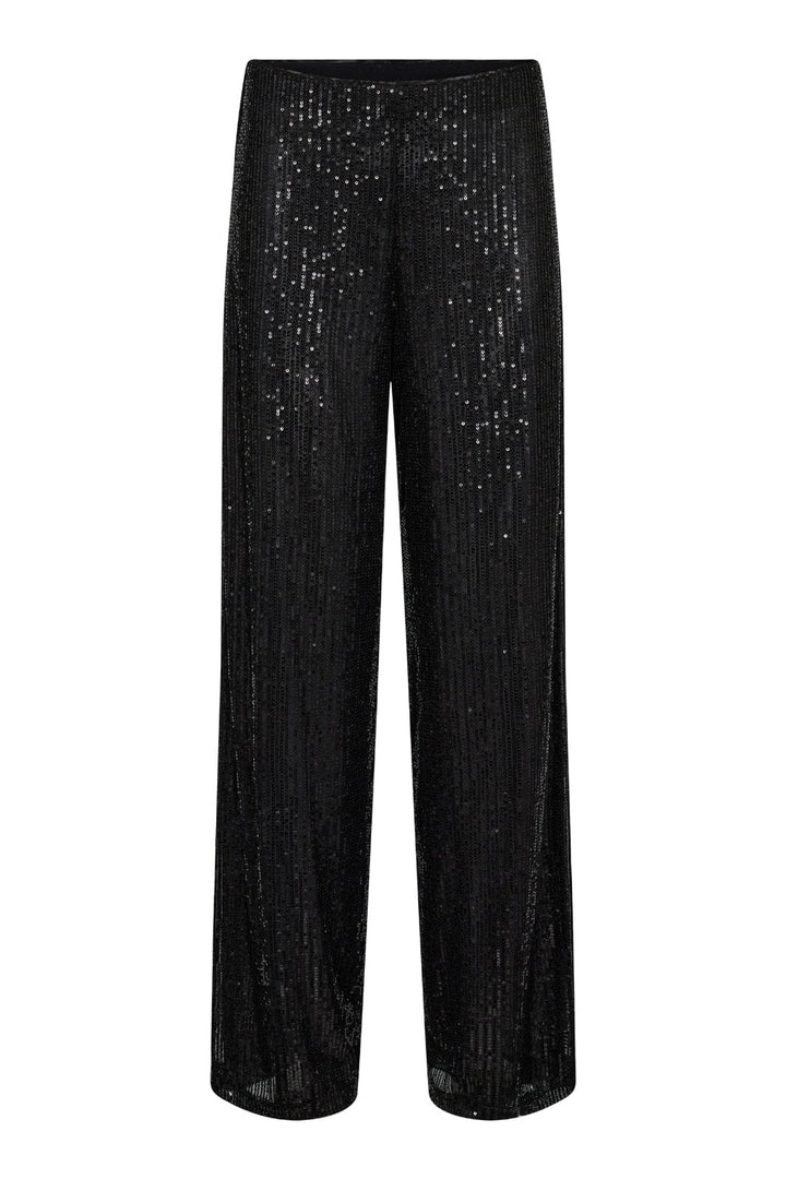 Co´couture - Sagecc Sequin Pant - 96 Black
