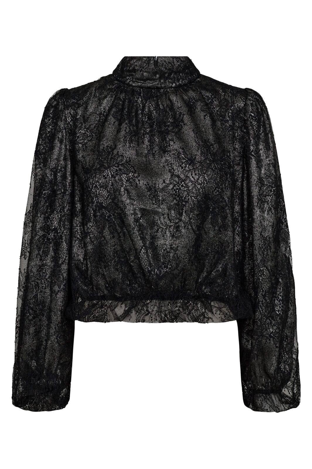 Co´couture - Similicc Lace Balloon Blouse 35636 - 96 Black