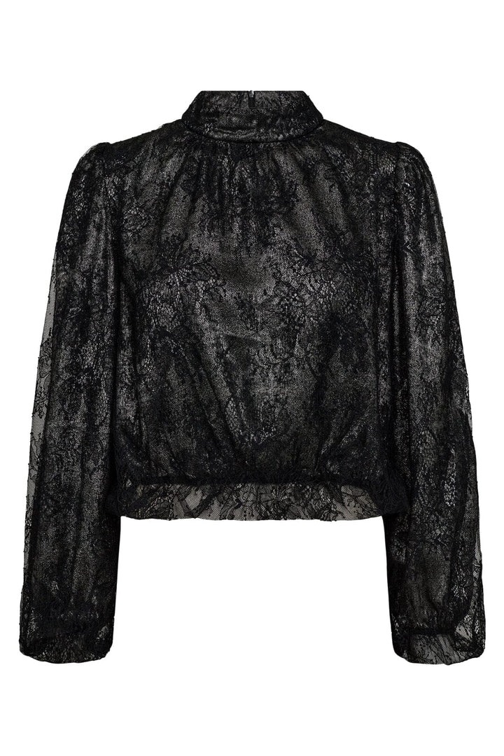 Co´couture - Similicc Lace Balloon Blouse 35636 - 96 Black