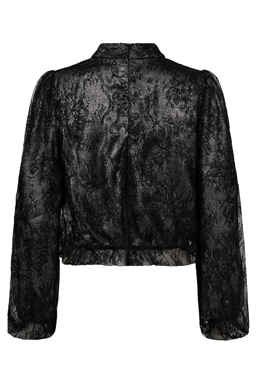 Co´couture - Similicc Lace Balloon Blouse 35636 - 96 Black