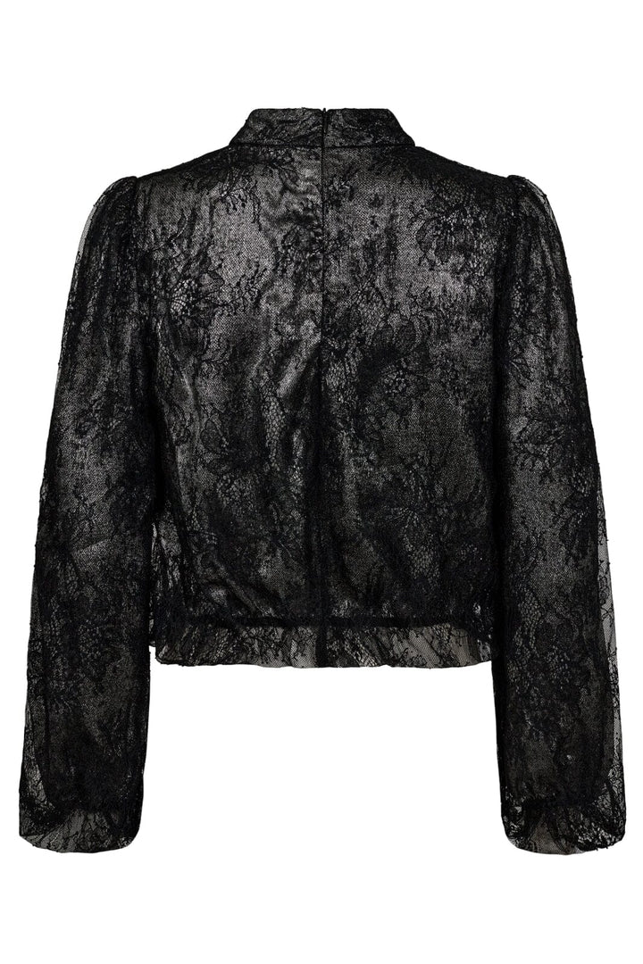 Co´couture - Similicc Lace Balloon Blouse 35636 - 96 Black