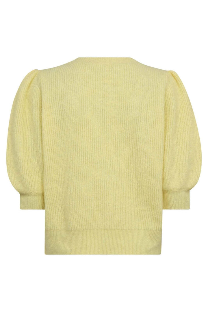 Co´Couture - Theresacc Ss Cardigan 32231 - 242 - Pastel Yellow