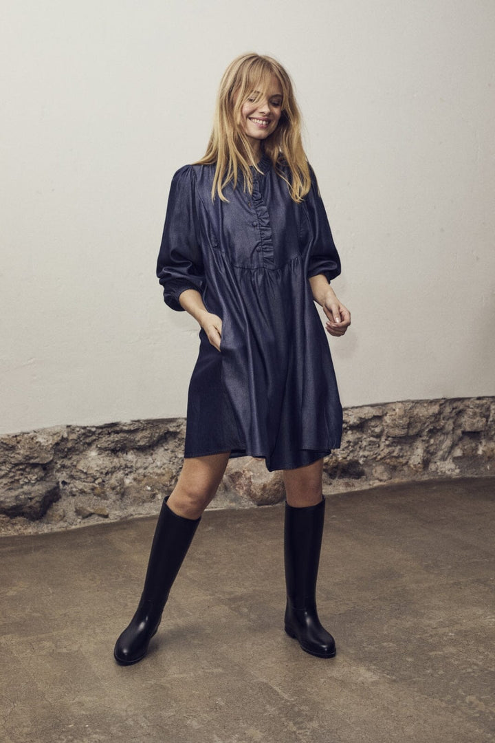 Co´couture - Tituscc Denim Dress 36300 - 555 Dark Denim