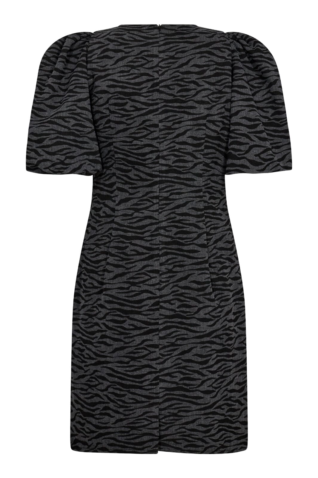 Co´couture - Zebracc Crop Puff Dress 36392 - 96 Black