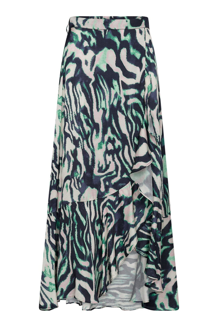 Forudbestilling - Co´couture - Zebralinecc Wrap Skirt 34113 - 4713 Bubblegum Nederdele 