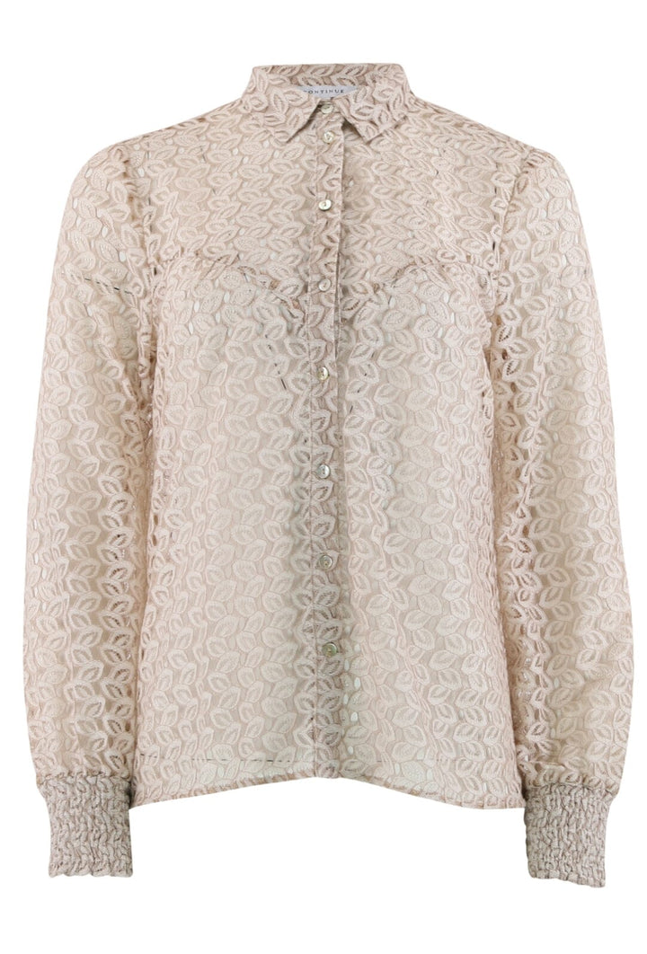 Continue - Jeannie Shirt Lace - Nougat