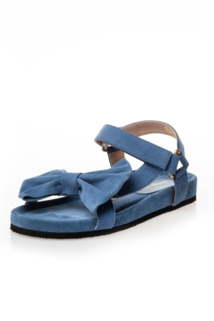 Copenhagen Shoes by Josefine Valentin - Sky And Diamonds Suede - Denim Blue