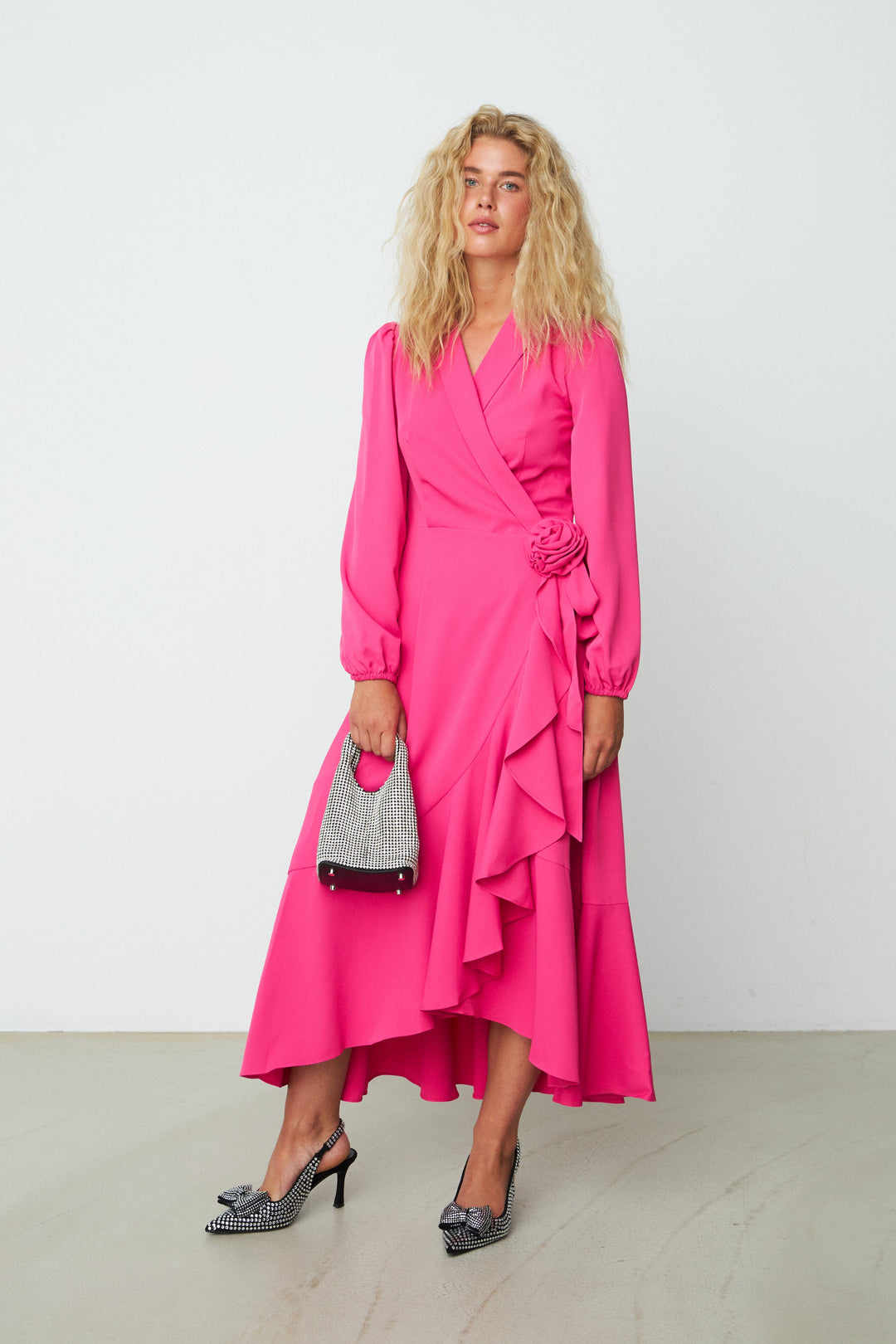 Cras - Lotuscras Dress - 4002 Fuchsia Pink