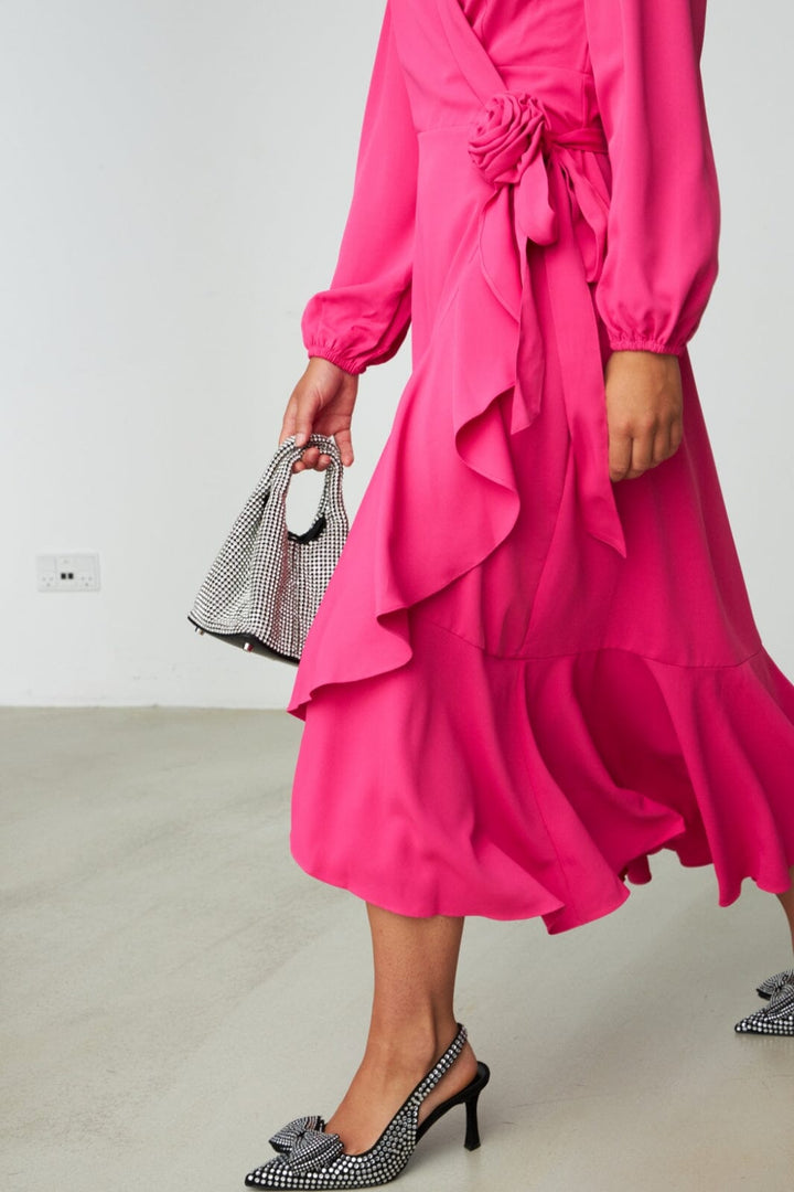 Cras - Lotuscras Dress - 4002 Fuchsia Pink