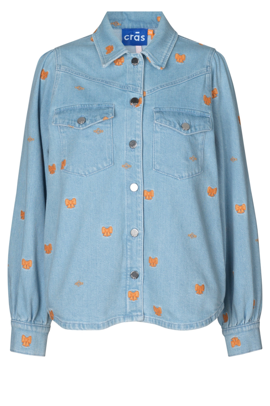 Cras - Patticras Shirt - Light Blue Bow