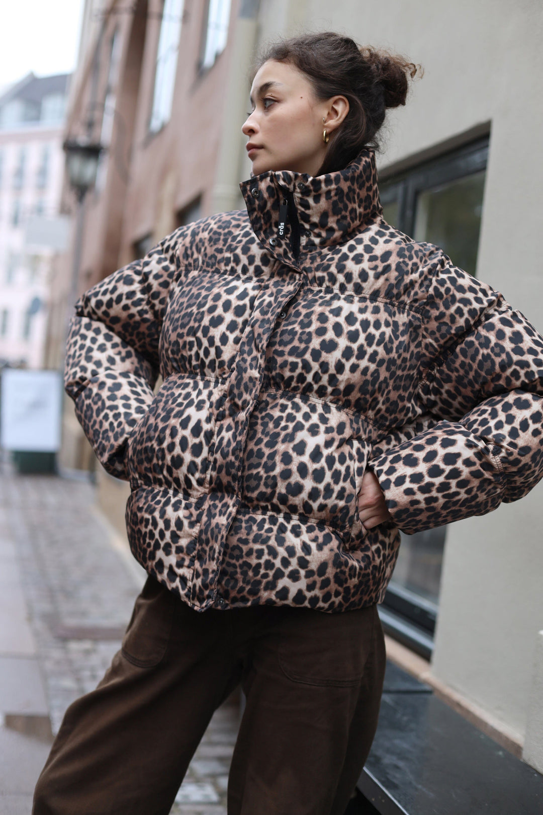 Cras - Valencia Puffer Jacket - Leo Tanned