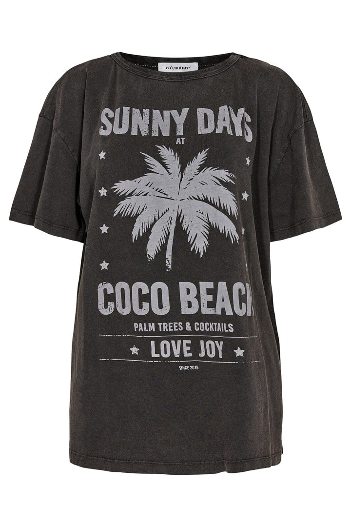 Co´couture - Sunnycc Days Oversize Tee - 96 Black