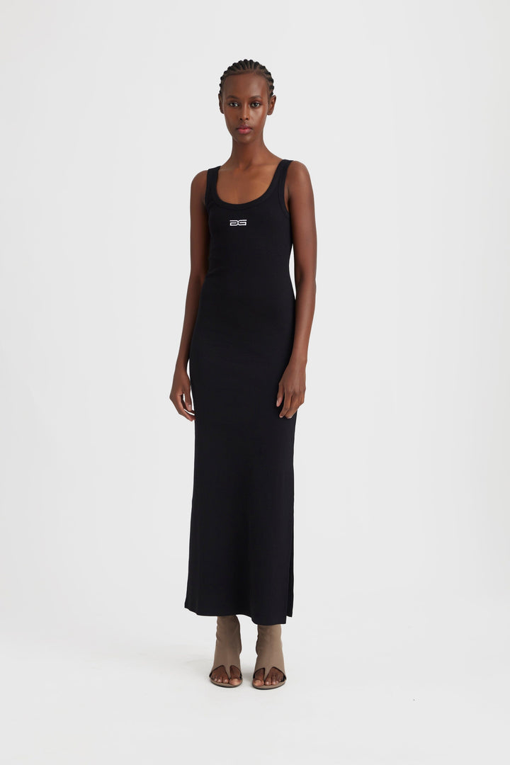 Gestuz - DrewGZ sl logo dress - Black