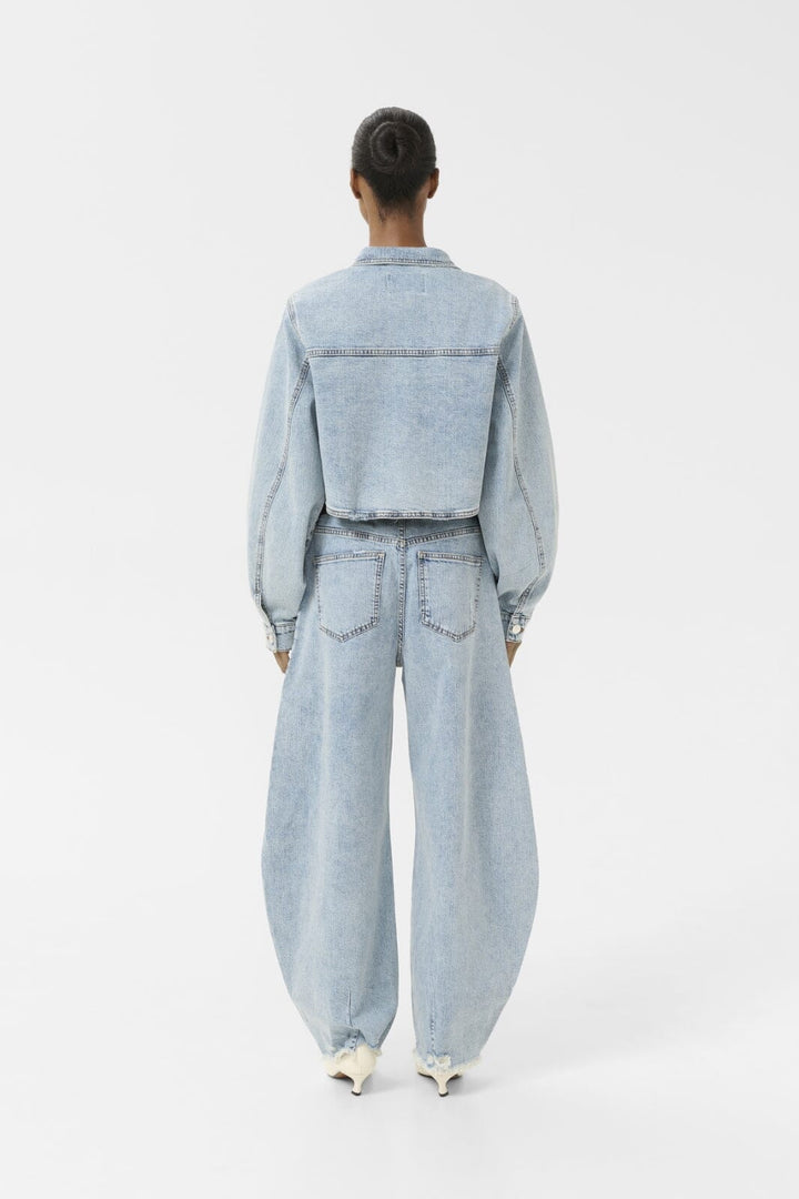Gestuz - Gzdea Cropped Jacket 10910382 - 107868 - Light Blue Denim