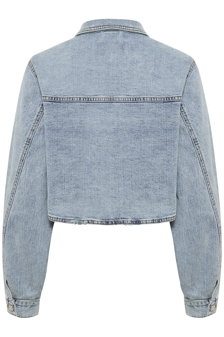 Gestuz - Gzdea Cropped Jacket 10910382 - 107868 - Light Blue Denim