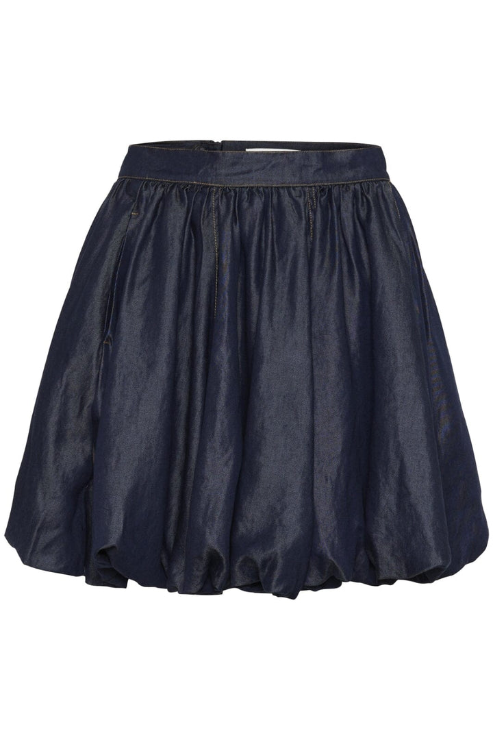Gestuz - Gznia Balloon Skirt 10910377 - 107762 - Dark Blue Unwashed