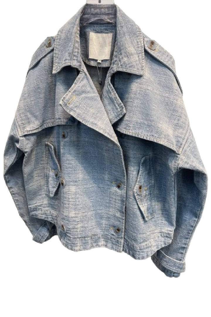 Gossia - Tabitago Jacket - Destroyed Denim