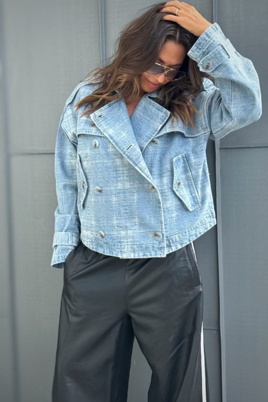 Gossia - Tabitago Jacket - Destroyed Denim