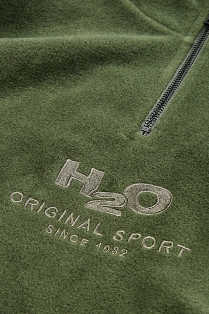 H2O - Blåvand Ii Fleece Half Zip - 3020 Army