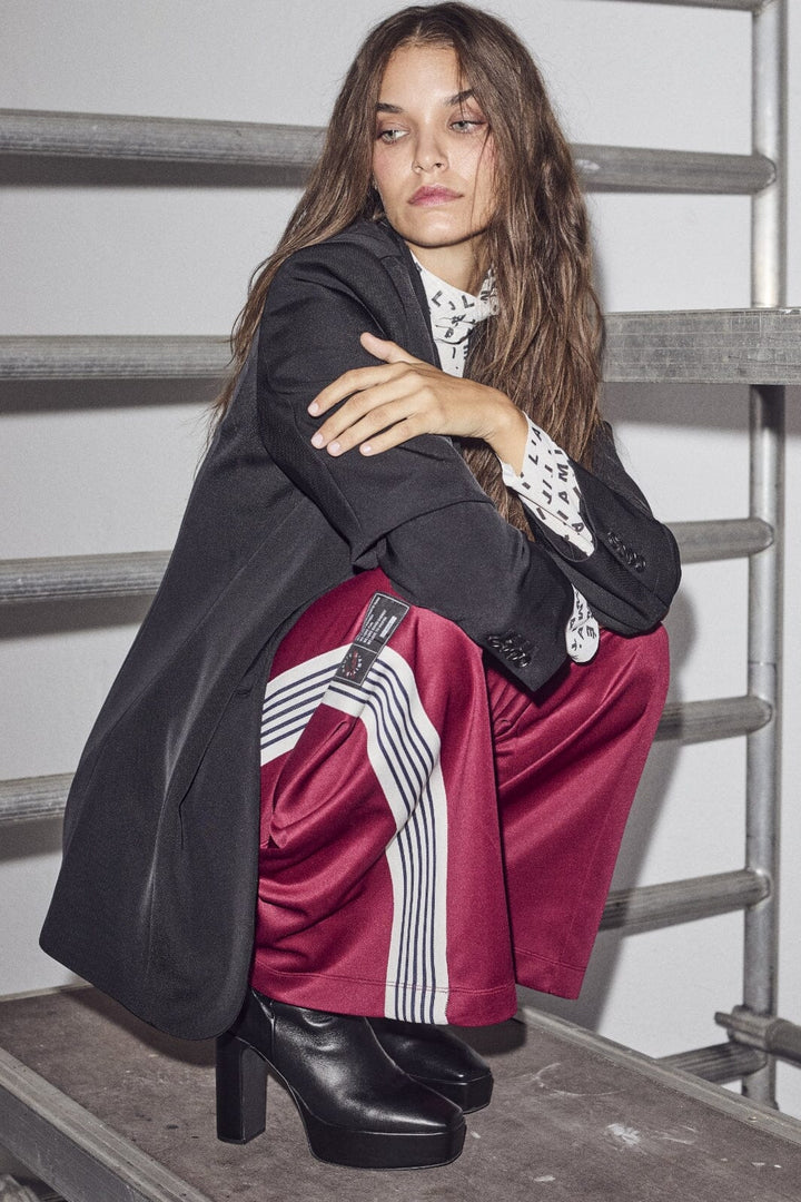 Haute L'Amitié - Baggy Track Pants HL10018 - Amarone