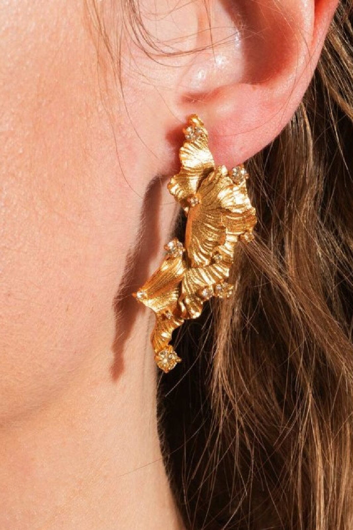 House Of Vincent - Cabaret Earrings -Gilded