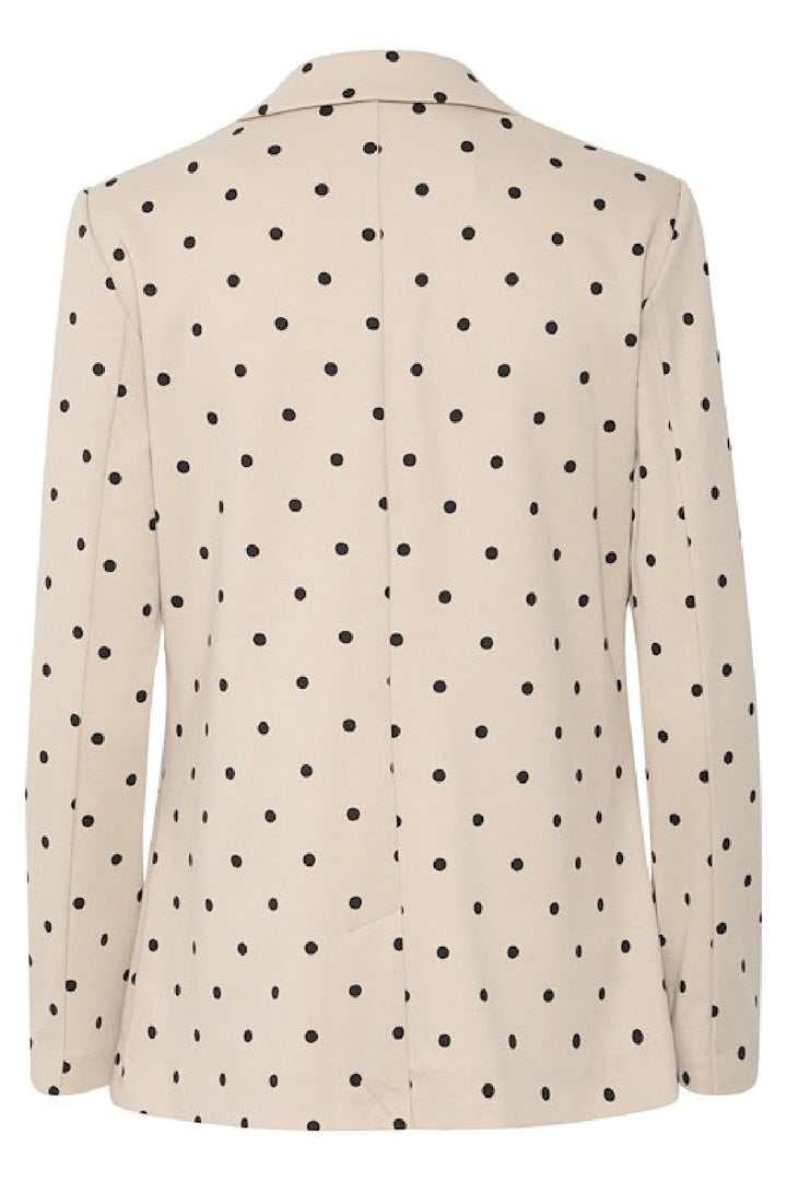 Ichi - Ixkate Dot Long Blazer - 205019 Kate Dot Print