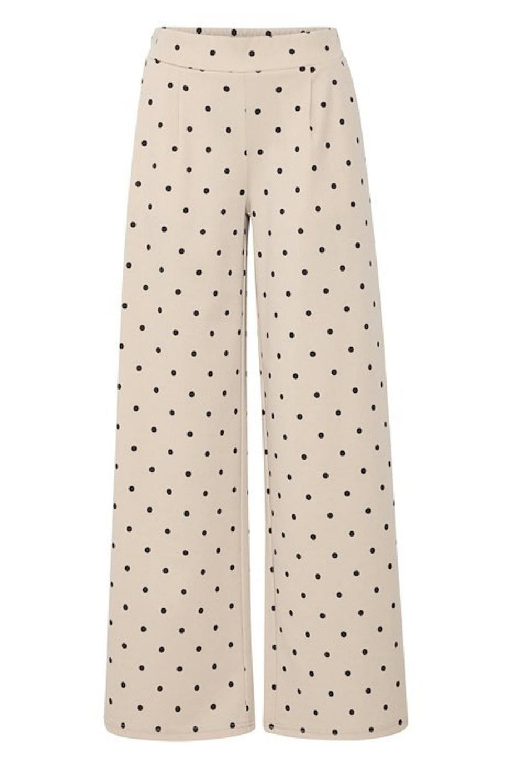 Ichi - Ixkate Dot Wide Long Pant - 205019 Kate Dot Print