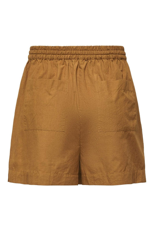 JDY - Jdyeliza Embroidery Shorts - 4952722 Golden Brown Palm Embroidery