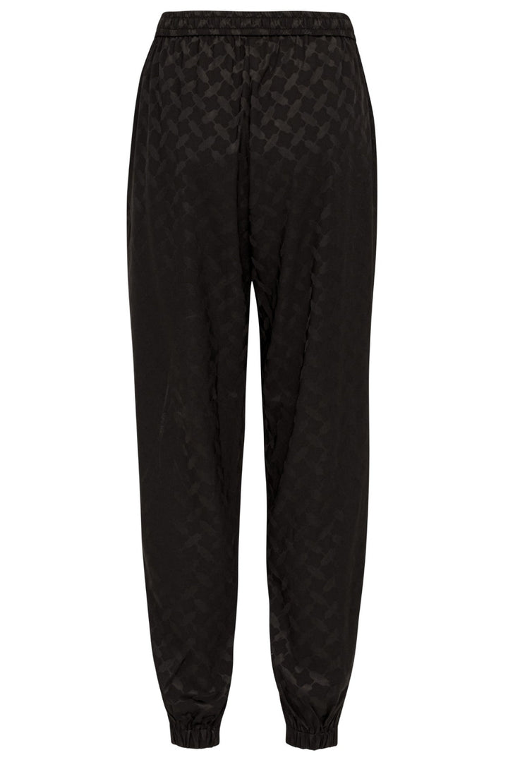 Karmamia - Cora Pants - Black Keffiyeh Jacquard
