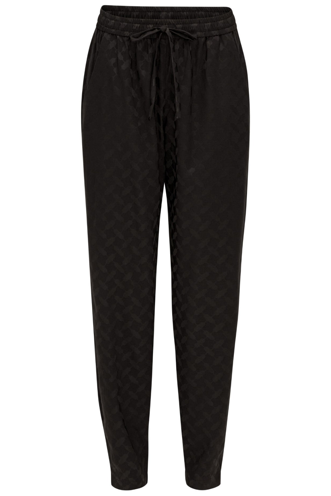 Karmamia - Cora Pants - Black Keffiyeh Jacquard