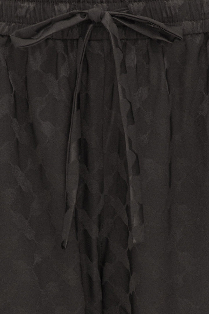 Karmamia - Cora Pants - Black Keffiyeh Jacquard