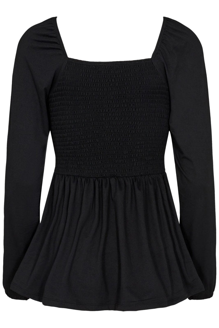 Liberte - Alma-Ls-Smock-Top - Black
