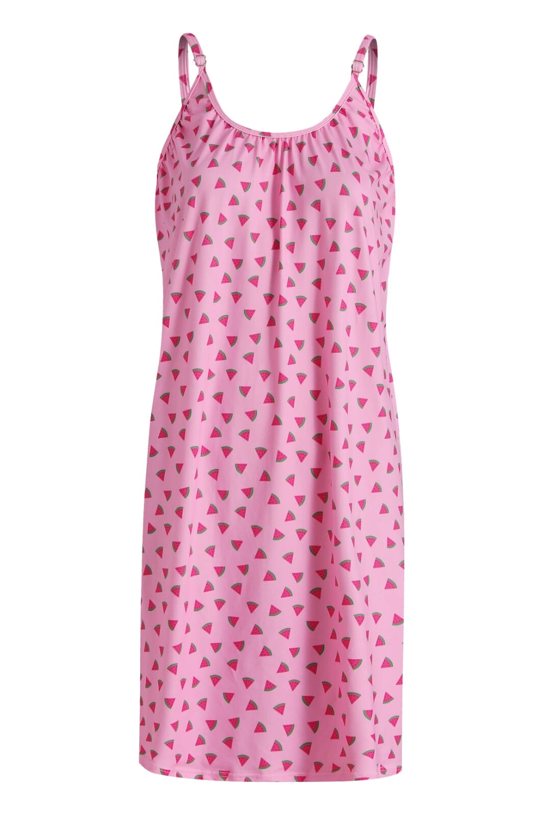 Liberte - Alma-Short-Strap-Dress 9588 - Pink Watermelon