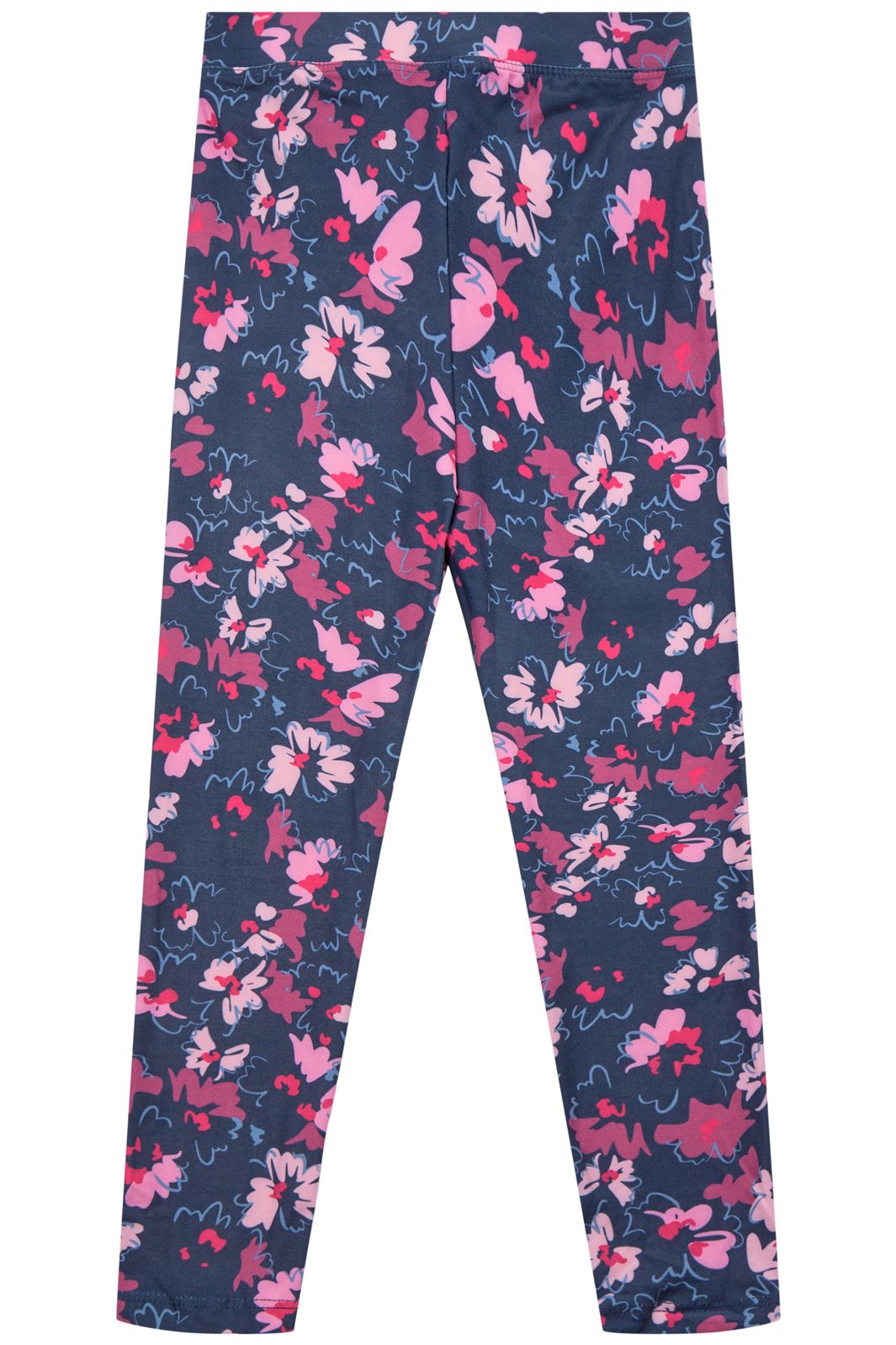 LIBERTÉ Ami - Alma Leggings Kids - Navy Pink Flower