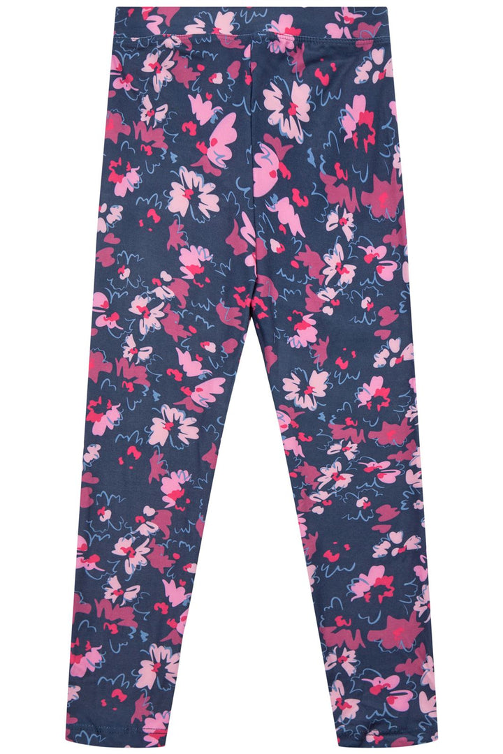 LIBERTÉ Ami - Alma Leggings Kids - Navy Pink Flower