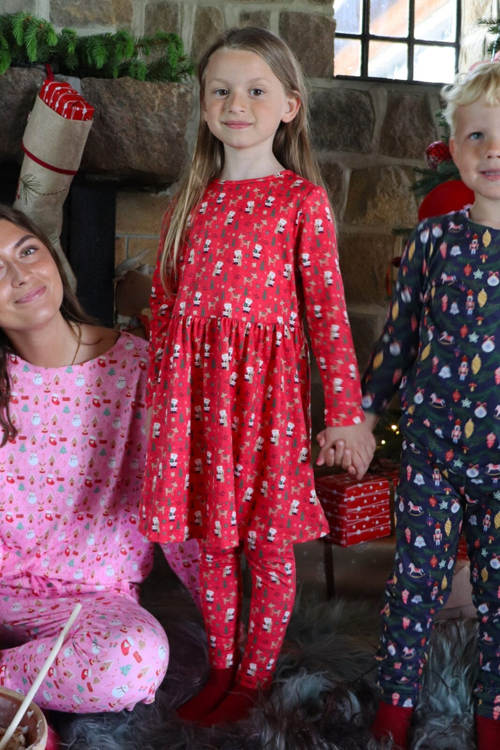 Liberté Ami - Alma-Leggings (Kids) - Santas Wishlist Red X-Mas23