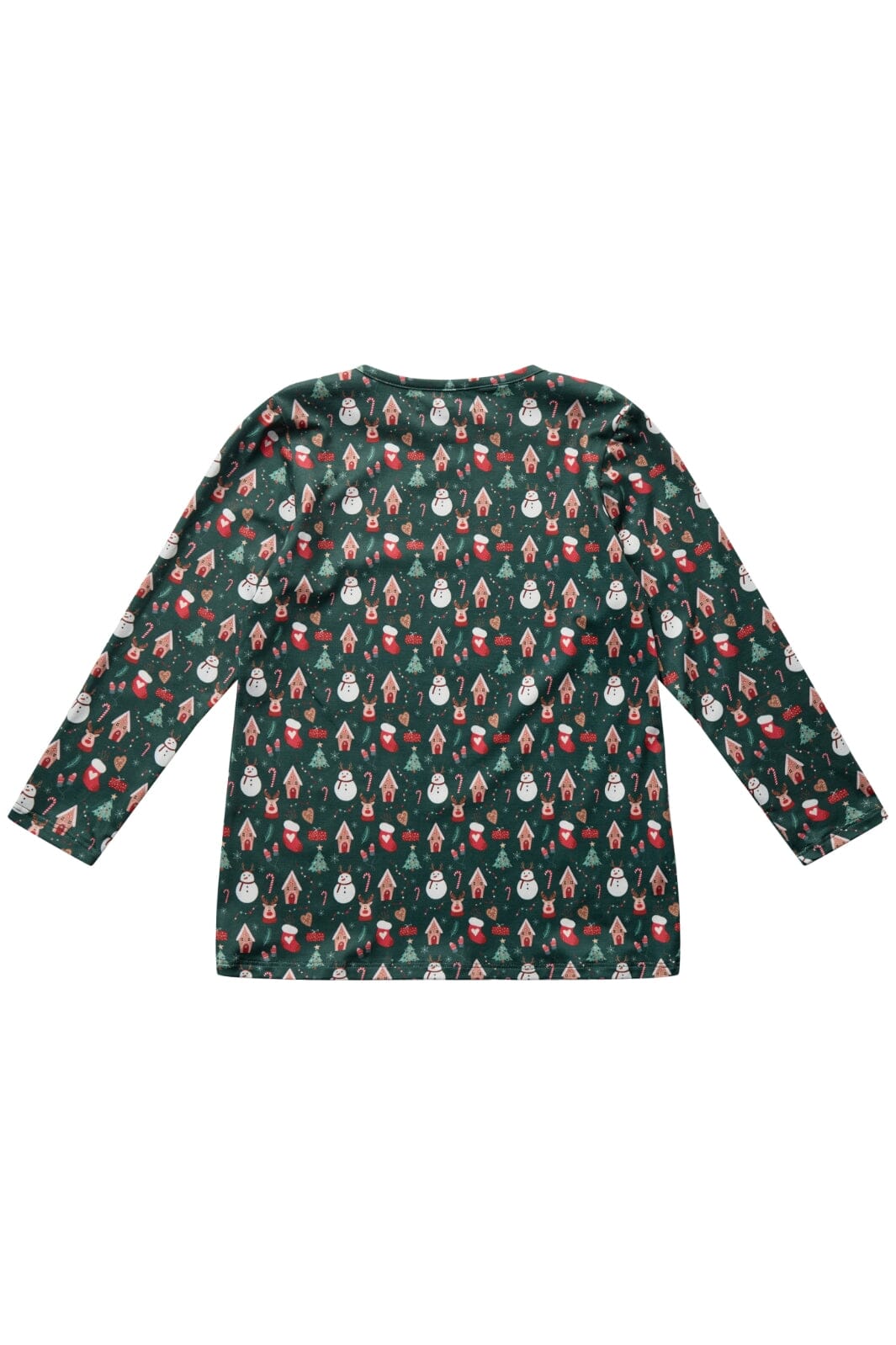 Liberté Ami - Alma-Ls-Tshirt-Kids - Christmas Time Green X-Mas23