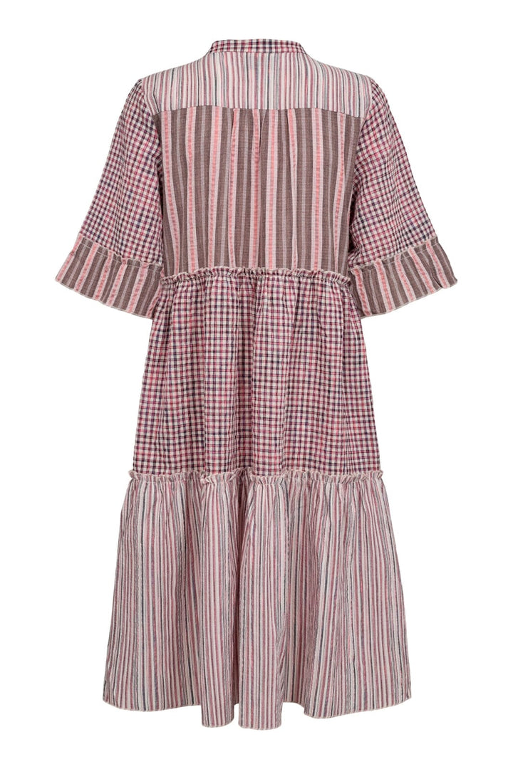 Liberte - Ellie-Dress - Brown Pink Mix