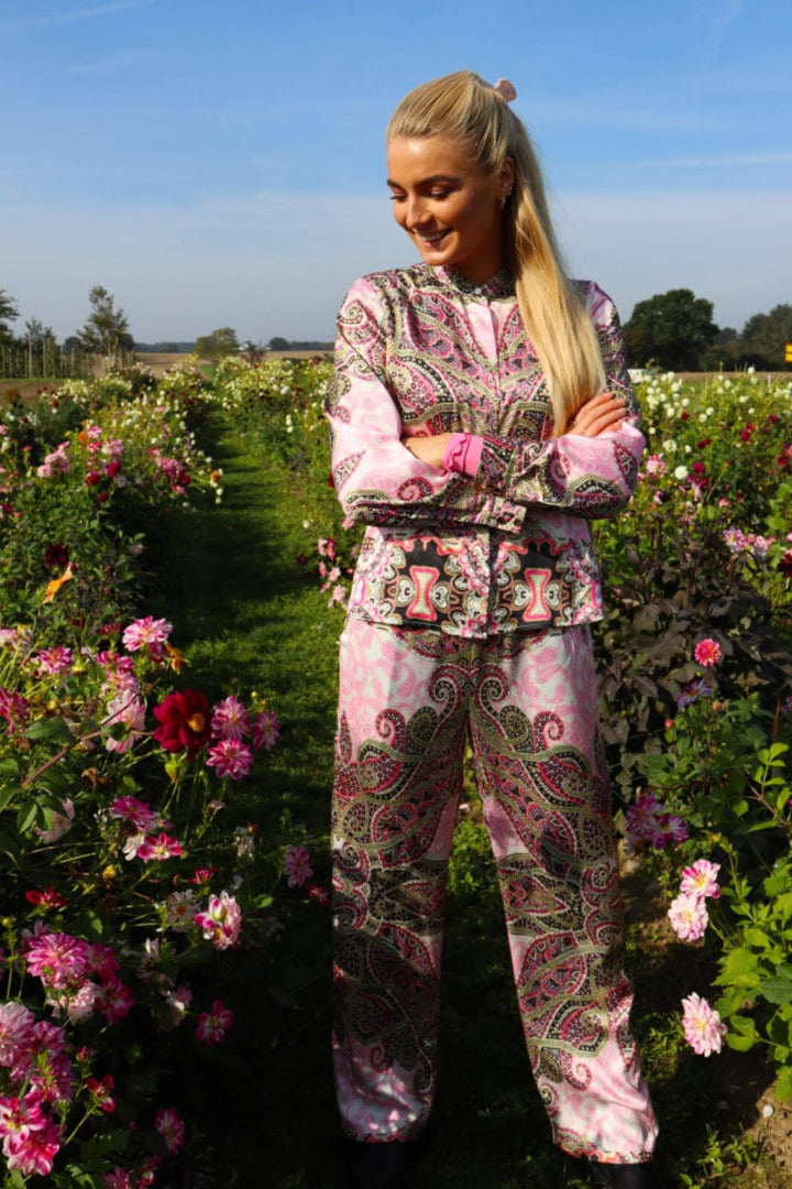 Liberte - Hope-Pants - Pink Scarf