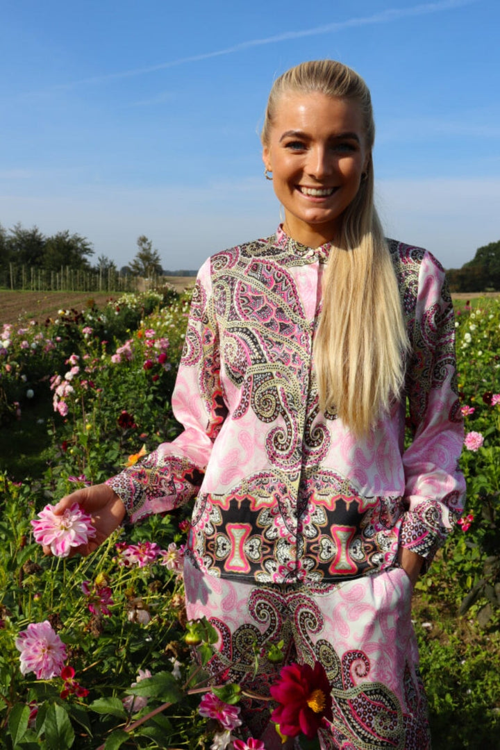 Liberte - Hope-Pants - Pink Scarf