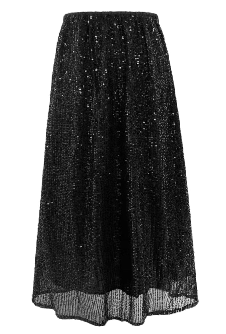 Liberte - Paige-Skirt 21697 - Black Sequins