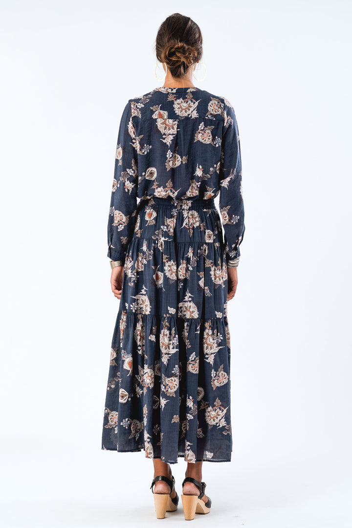 Lollys Laundry - Helenall Shirt Ls - 23 Dark Blue