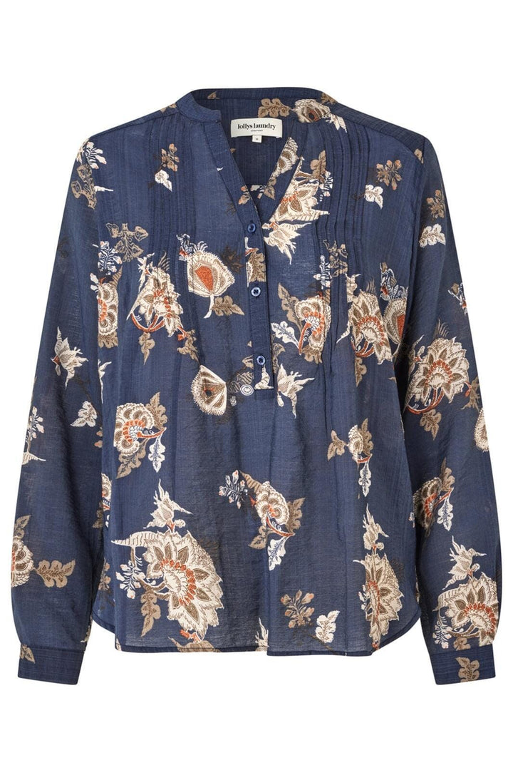 Lollys Laundry - Helenall Shirt Ls - 23 Dark Blue