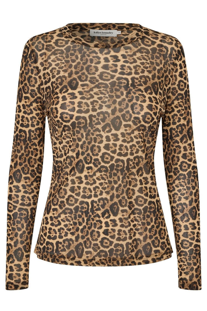 Lollys Laundry - Iriell Blouse Ls - 72 Leopard Print