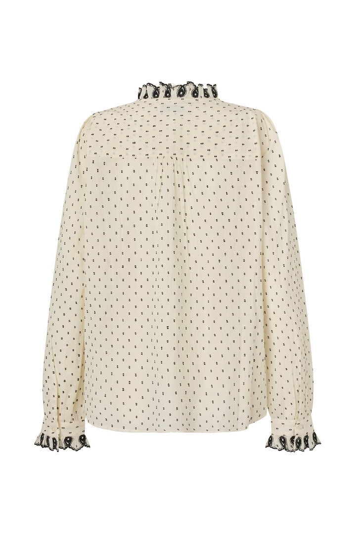 Lollys Laundry - Riverll Shirt Ls - 02 Creme